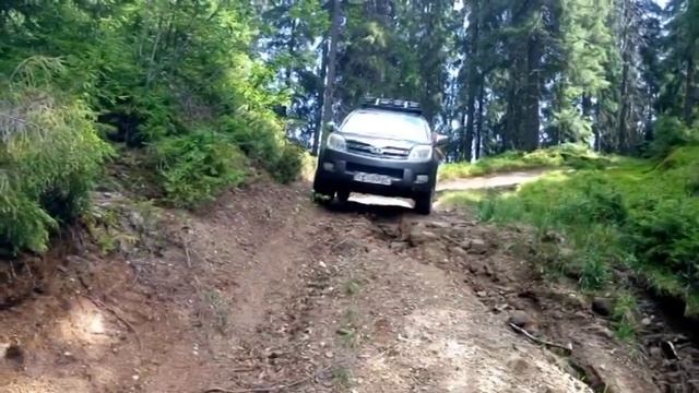 GREAT WALL Hover H2 на бездорожье Украинских Карпат! смотреть онлайн
