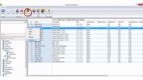 Cabinet Vision Tutorial (Expert - 1) -  Materials