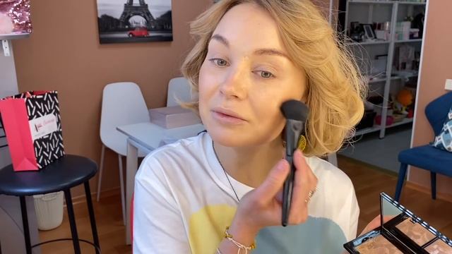 Солнечный макияж с новыми бронзирующими пудрами МК смотреть онлайн