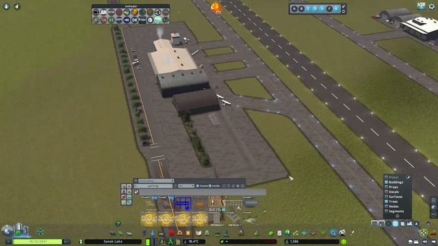 How to build the PERFECT rural AIRPORT | Cities Skylines смотреть онлайн