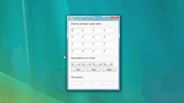 Hopfield Network Example смотреть онлайн
