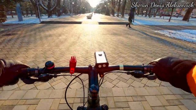 Вело Новороссийск. Везу Шерри в клинику. Поездка по городу. смотреть онлайн