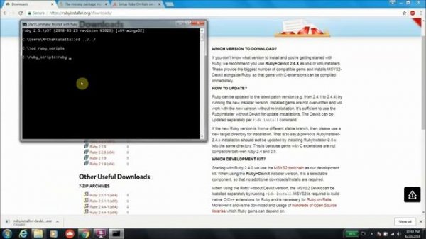 Ruby 101 : Ruby Installation/Environment Setup - Novice to Expert in ONE Day