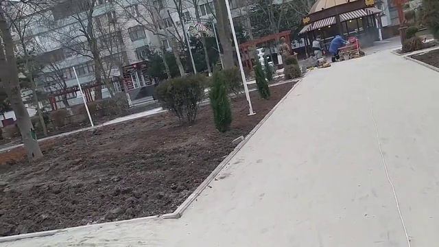 Саки Крым Реконструкция Сквер Пушкина смотреть онлайн