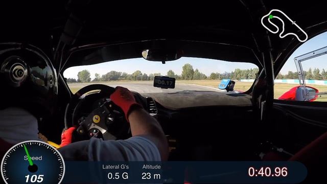 Ferrari 458 Challenge Serres 1.21,08