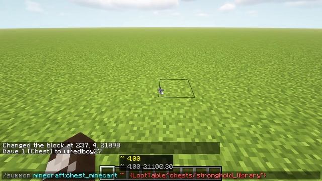 Minecraft Loot Chest Commands