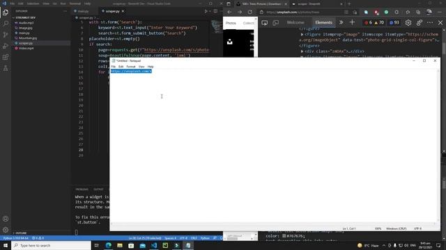 Streamlit Web Scraper | Image Download Button | Complete Streamlit Python Course | Tutorial 5 смотреть онлайн