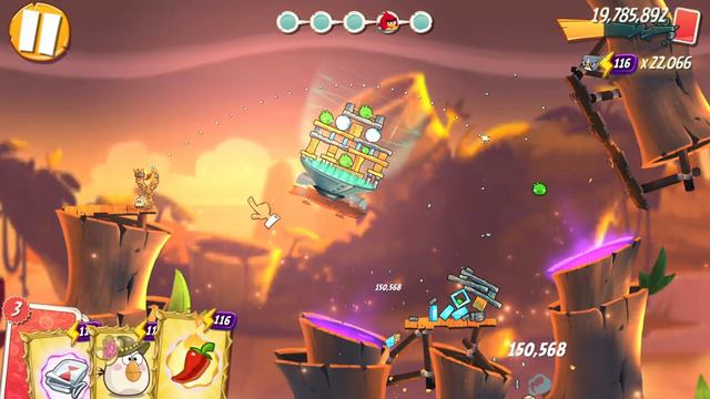Angry Birds 2 PC (Windows 11) Daily Challenge 4-5-6 rooms for extra The Blues card (Jan 24, 2023) смотреть онлайн