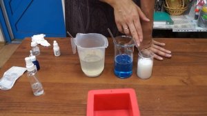 Мыло со свирлами из обычной основы. Способ 2.