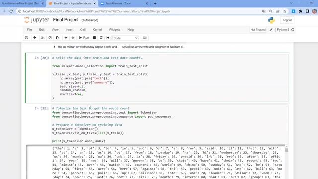 Neural Network Project (Text Summarization) смотреть онлайн