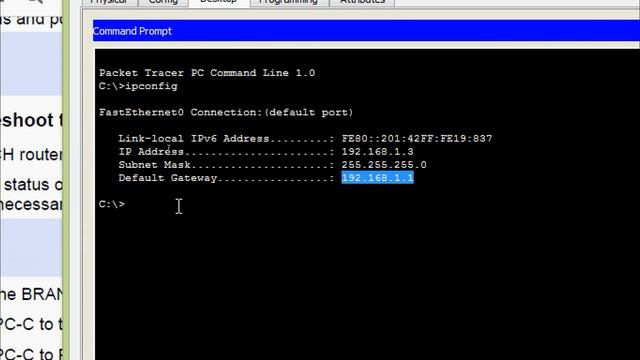 2.3.2.4 Lab - Troubleshooting IPv4 and IPv6 Static Routes смотреть онлайн