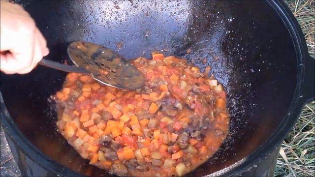 Шавля - не плов, а каша, но плова краше. Рецепт. смотреть онлайн