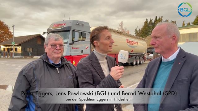 Interview des BGL mit SPD-Verkehrspolitiker Bernd Westphal und Unternehmer Peter Eggers смотреть онлайн