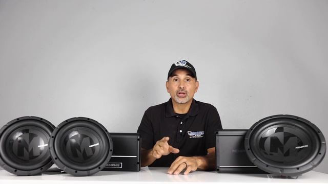 Subwoofer and Amp MATCH UP. Memphis Power Reference Woofers in 10" and 12" and matching amps. смотреть онлайн