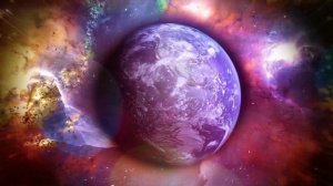 Арт футаж Планета Земля Бороздящая Космос. Art footage Planet Earth Plowing Space.