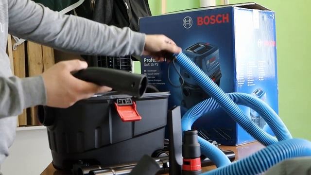 Пилосос Bosch GAS 15 PS #bosch #vacuumcleaner