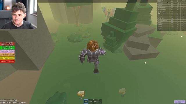 TITAN SIMULATOR - BIGGEST Evolution possible! // Roblox смотреть онлайн