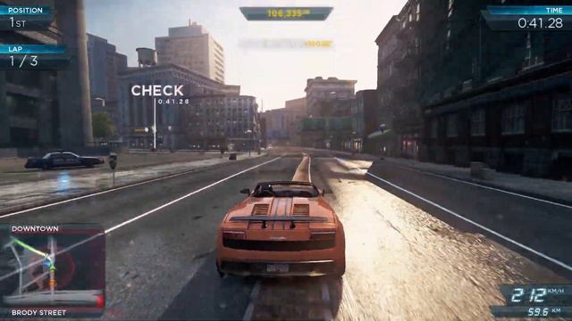 NFS Most Wanted (2012) - LAMBORGHINI GALLARDO | PC Gameplay + ULTRA Graphics смотреть онлайн