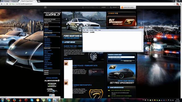 Need For Speed World FREE CODE FOR AUDI смотреть онлайн