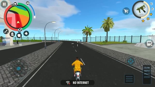 Real Gangster Simulator #2 - City Exploring With Blue SUV - Android Gameplay смотреть онлайн