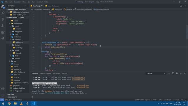 React JS - Creating Forms from the State смотреть онлайн