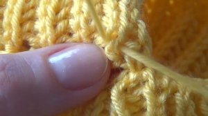 СШИВАНИЕ ПЛЕЧЕВОГО ШВА ПЕТЛЯ В ПЕТЛЮ В АНГЛИЙСКОЙ РЕЗИНКЕ (РЕЗИНКЕ 1Х1)