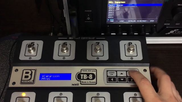 AXE FX III + BJ Devices TB - 8 MK II