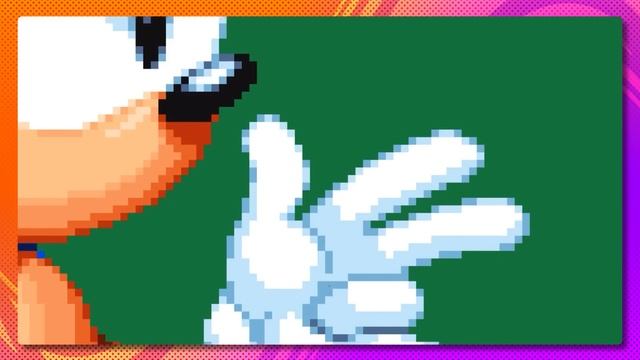 DRAWING SONIC On His Birthday! - Pixel Art Full Process смотреть онлайн