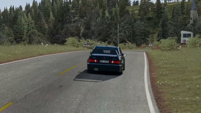 Mercedes 190 EVO2 vs Lancia Delta HF Evoluzione Assetto Corsa смотреть онлайн