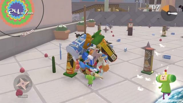 Katamari Damacy Reroll - First Hour Gameplay Walkthrough Part 1 - NIntendo Switch смотреть онлайн