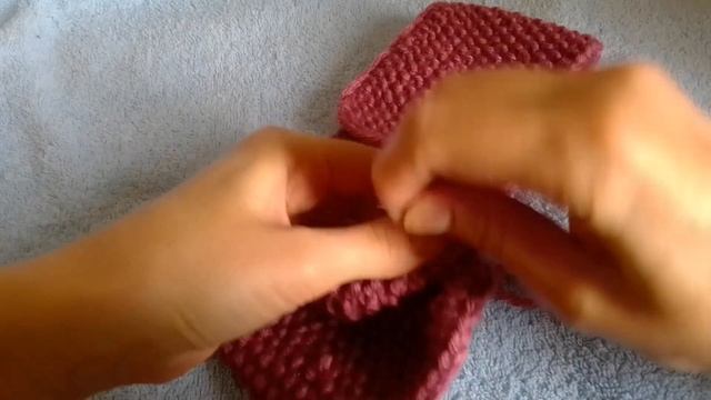 ПОВЯЗКА НА ГОЛОВУ БАНТ| Вязание спицами| УЗОР РИС смотреть онлайн