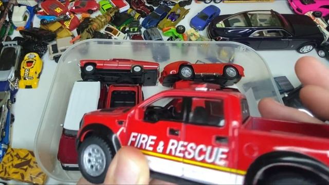 Toy Cars Red Diecast Metal Scale  Model Cars - Cars From The Boxes