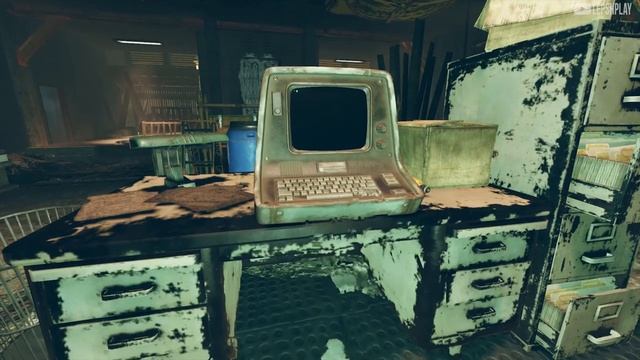 Плотнее Воды Fallout 76 Wastelanders: Союзник Беккет, Открыть дверь гаража, подземка Ватоги смотреть онлайн