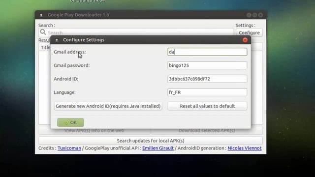 Download APKs From Google Play To Your Computer With Google Play Downloader on Ubuntu 14.04 смотреть онлайн