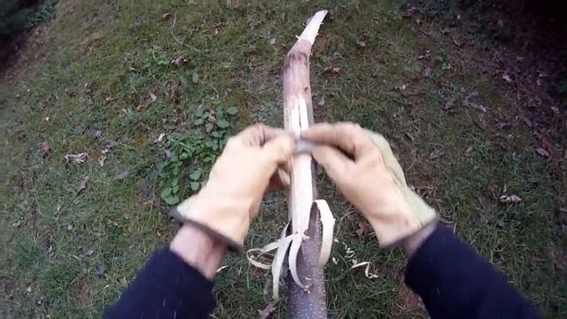 Primitive angular self bow - 4rth try - "heroic overdraw" смотреть онлайн