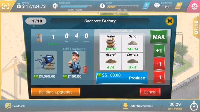 How to get concrete in Junkyard Tycoon new version| Concrete factory, wood, stone,energy! Play free смотреть онлайн