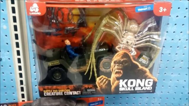 Kong Skull Island toys Spotted at Wal-Mart! смотреть онлайн