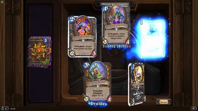 Hearthstone booster pack opening смотреть онлайн
