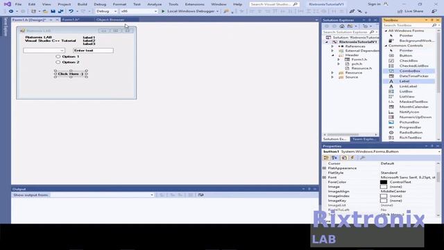Tutorial visual studio c++ app combobox смотреть онлайн