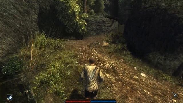 Risen - Прохождение за Мага #1. Кораблекрушение, работа в поле