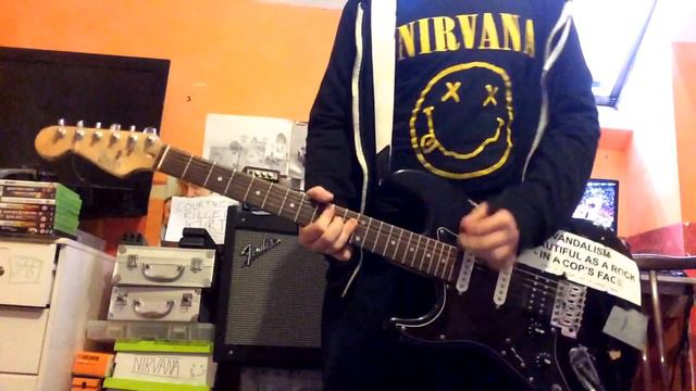 Nirvana - Breed (Guitar Cover) HD смотреть онлайн