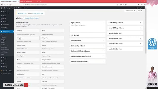 WordPress Tutorial | How to customize sidebars and widgets смотреть онлайн