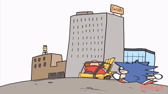 Эггман устроился работать грузчиком 🚚🚚🚚 (Ты опоздал Соник) но это анимация смотреть онлайн