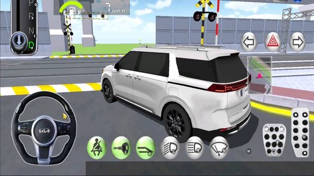 3D Driving Class - Real City Driving - New Car KIA CARNIVAL VS Train - Android GamePlay смотреть онлайн