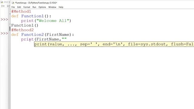 #8 Function in python - Learn Python in Tamil смотреть онлайн
