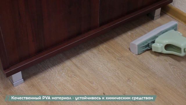 Швабра с PVA спонжем и механизмом отжима типа "бабочка" DS-20111 смотреть онлайн