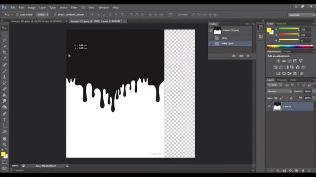 Cara membuat dripping effect di Photoshop смотреть онлайн