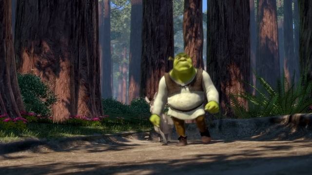 Shrek Meets Donkey | Shrek | Extended Clip | Mini Moments смотреть онлайн