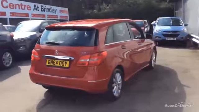 MERCEDES B-CLASS B200 CDI BLUEEFFICIENCY SE RED 2014