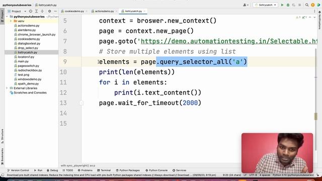 10 - Mastering Playwright: Exception Handling and Storing Elements in Lists #tutorial #playwright смотреть онлайн